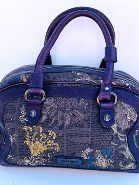 Vintage JOHN GALLIANO Newspaper print Y2K